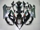 Lojas Carenagem Moto Suzuki GSXR 1000 2005-2006 - Preto Brilhante Prata