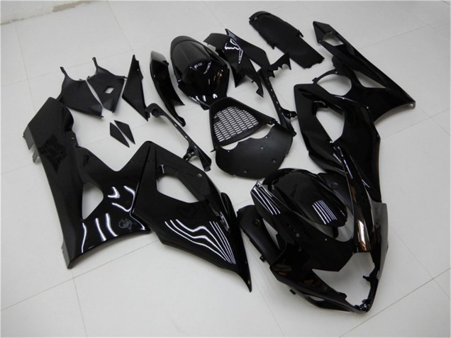 Lojas Kits Carenagem Moto Suzuki GSXR 1000 2005-2006 - Preto Brilhante