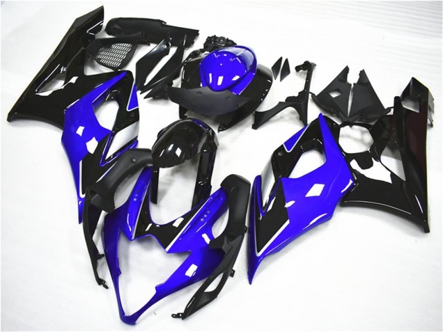 Lojas Kits Carenagem Moto Suzuki GSXR 1000 2005-2006 - Azul Preto