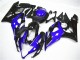 Lojas Kits Carenagem Moto Suzuki GSXR 1000 2005-2006 - Azul Preto