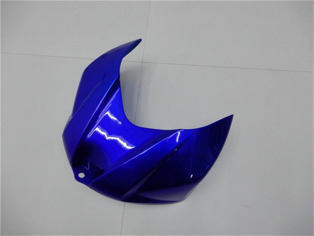 Lojas Carenagens Moto Suzuki GSXR 1000 2007-2008 - Branco Azul Preto No Decal