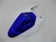 Lojas Carenagens Moto Suzuki GSXR 1000 2007-2008 - Branco Azul Preto No Decal