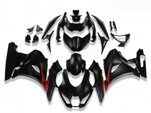 Lojas Carenagens Moto Suzuki GSXR 1000 2017-2024 - Preto Vermelho