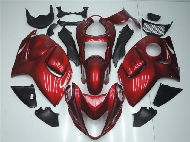 Lojas Carenagens Moto Suzuki GSXR 1300 Hayabusa 2008-2020 - Doce Vermelho