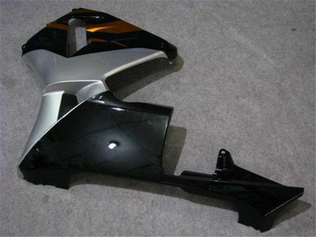 Lojas Carenagem Moto Honda CBR600RR 2003-2004 - Prata Ouro Preto Brilhante