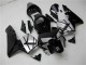 Lojas Carenagens Moto Honda CBR600RR 2003-2004 - Prata Preto Brilhante Listra