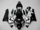 Lojas Carenagens Moto Honda CBR600RR 2003-2004 - Prata Preto Brilhante Listra