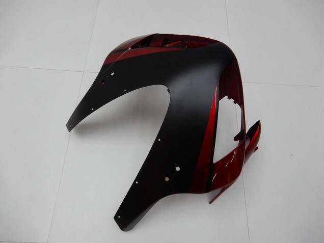 Lojas Carenagens Moto Honda CBR600RR 2003-2004 - Vermelho Preto Fosco Listra