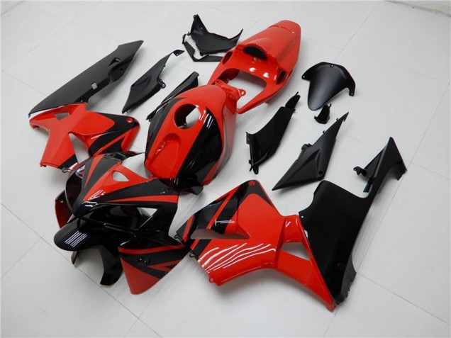 Lojas Carenagens ABS Honda CBR600RR 2005-2006 - Vermelho Preto