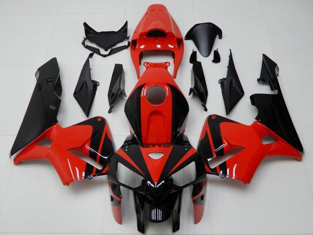 Lojas Carenagens ABS Honda CBR600RR 2005-2006 - Vermelho Preto