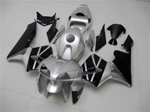 Lojas Carenagem Moto Honda CBR600RR 2005-2006 - Prata Preto