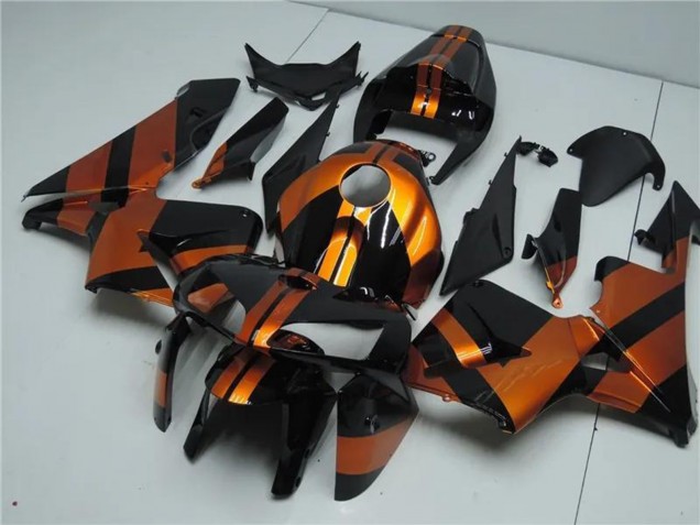 Lojas Carenagem Moto Honda CBR600RR 2005-2006 - Laranja Preto