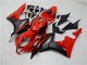 Lojas Carenagem Moto Honda CBR600RR 2007-2008 - Vermelho Preto Fosco