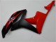 Lojas Carenagem Moto Honda CBR600RR 2007-2008 - Vermelho Preto Fosco
