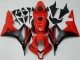 Lojas Carenagem Moto Honda CBR600RR 2007-2008 - Vermelho Preto Fosco