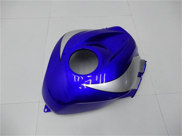 Lojas Carenagens Moto Honda CBR600RR 2007-2008 - Prata Azul Preto Brilhante OEM Estilo