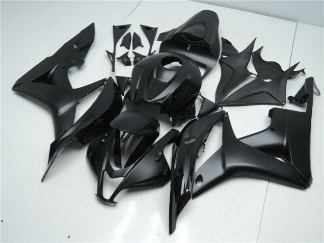 Lojas Kits Carenagem Moto Honda CBR600RR 2007-2008 - Preto Fosco