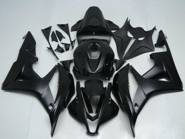 Lojas Kits Carenagem Moto Honda CBR600RR 2007-2008 - Preto Fosco