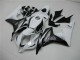 Lojas Carenagem Moto Honda CBR600RR 2007-2008 - Branco Preto Brilhante