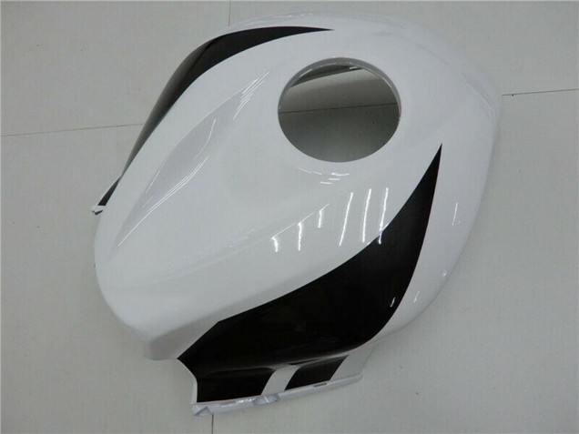 Lojas Carenagem Moto Honda CBR600RR 2007-2008 - Branco Preto Brilhante