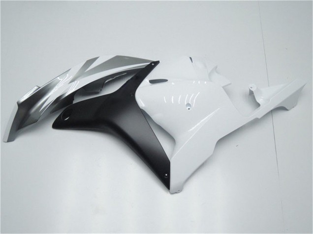 Lojas Carenagem Moto Honda CBR600RR 2009-2012 - Branco Cinzento Preto Fosco