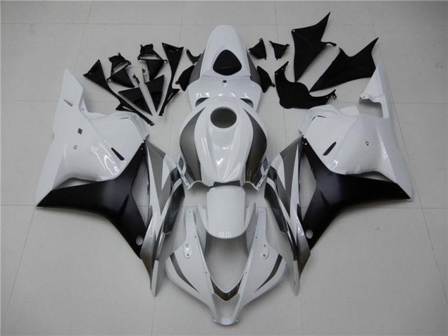 Lojas Carenagem Moto Honda CBR600RR 2009-2012 - Branco Cinzento Preto Fosco