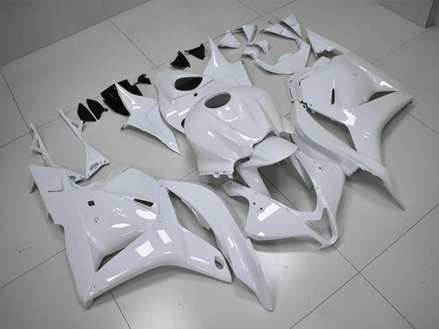 Lojas Carenagens Moto Honda CBR600RR 2009-2012 - Branco Pérola