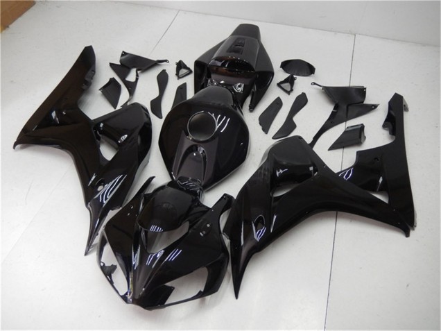 Lojas Carenagens Moto Honda CBR1000RR 2006-2007 - Preto Brilhante
