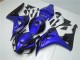 Lojas Kits Carenagem Moto Honda CBR1000RR 2006-2007 - Azul Preto Brilhante