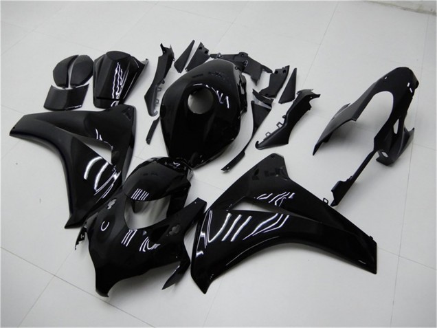 Lojas Kits Carenagem Moto Honda CBR1000RR 2008-2011 - Preto Brilhante