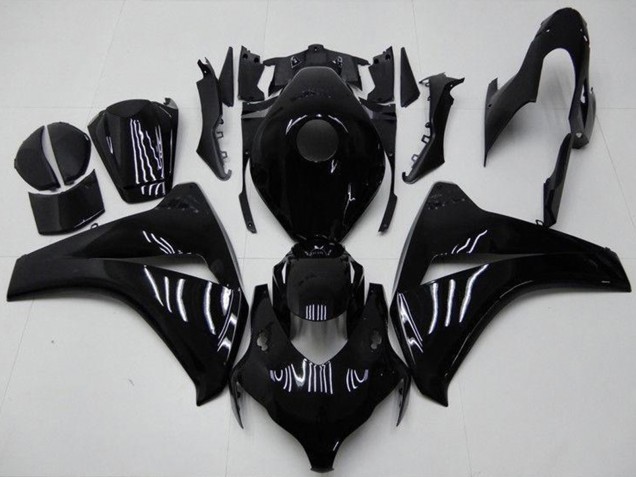 Lojas Kits Carenagem Moto Honda CBR1000RR 2008-2011 - Preto Brilhante