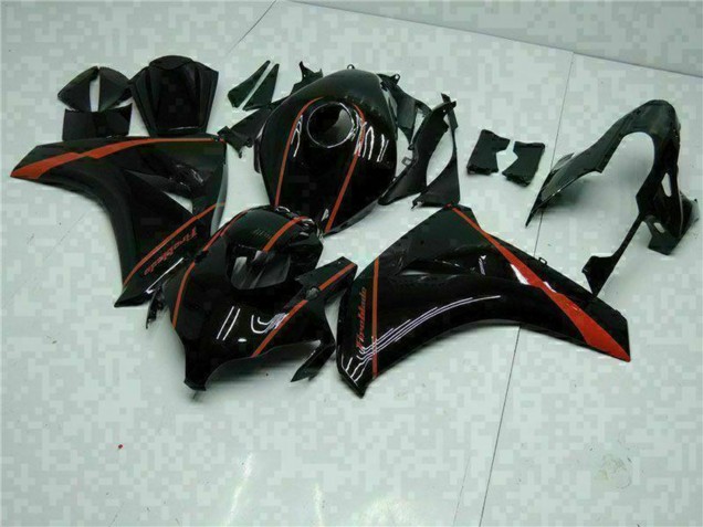 Lojas Carenagens Moto Honda CBR1000RR 2008-2011 - Preto Brilhante Vermelho