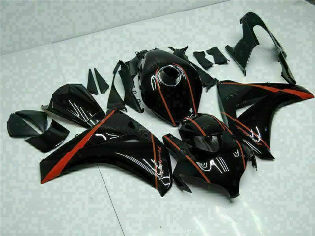 Lojas Carenagens Moto Honda CBR1000RR 2008-2011 - Preto Brilhante Vermelho