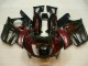 Lojas Carenagens Moto Honda CBR600 F3 1995-1996 - Preto Brilhante Vermelho Chama