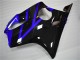 Lojas Kits Carenagem Moto Honda CBR600 F4i 2004-2007 - Azul Preto Brilhante