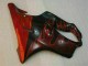 Lojas Carenagens Moto Honda CBR600 F4i 2004-2007 - Preto Brilhante Vermelho Chama