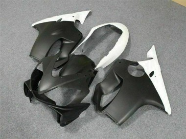 Lojas Carenagens Moto Honda CBR600 F4i 2004-2007 - Branco Preto Fosco