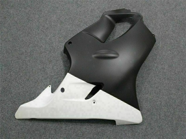 Lojas Carenagens Moto Honda CBR600 F4i 2004-2007 - Branco Preto Fosco