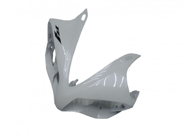 Lojas Carenagem Moto Yamaha YZF R1 2007-2008 - Branco Preto Fosco