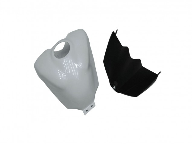 Lojas Carenagem Moto Yamaha YZF R1 2007-2008 - Branco Preto Fosco