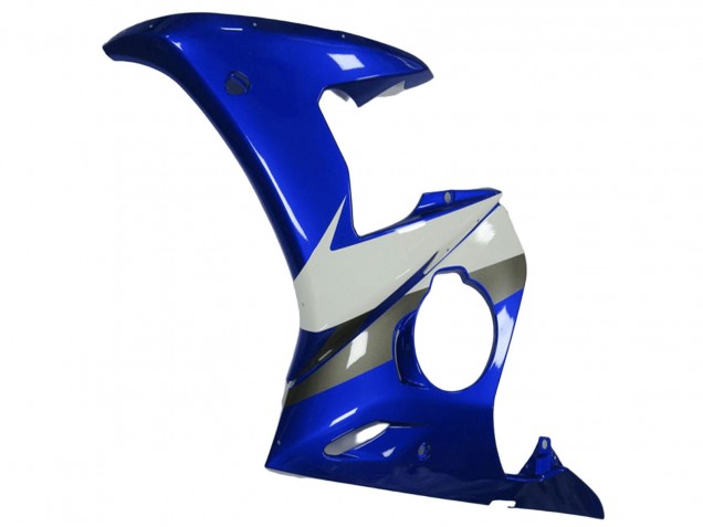 Lojas Carenagem Moto Yamaha YZF R6 2003-2004 - Azul Branco