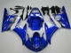 Lojas Carenagem Moto Yamaha YZF R6 2003-2004 - Azul Branco