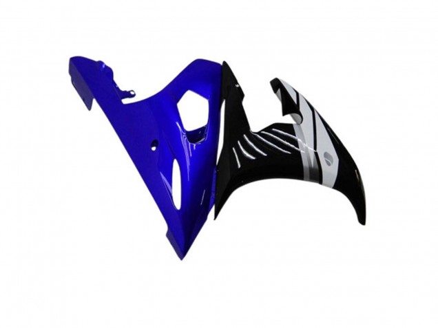 Lojas Carenagens Moto Yamaha YZF R6 2003-2004 - Azul Branco Preto Brilhante