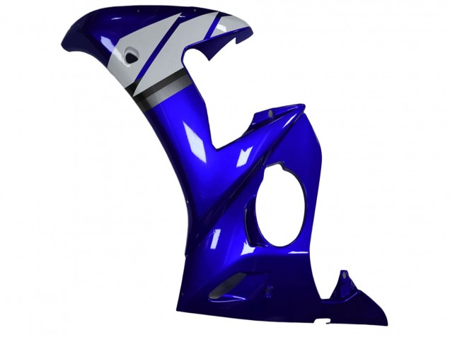 Lojas Carenagens Moto Yamaha YZF R6 2003-2004 - Azul Branco
