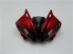 Lojas Kits Carenagem Moto Yamaha YZF R6 2006-2007 - Vermelho Preto Fosco