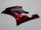 Lojas Kits Carenagem Moto Yamaha YZF R6 2006-2007 - Vermelho Preto Fosco
