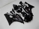 Lojas Kits Carenagem Moto Yamaha YZF R6 2006-2007 - Preto Brilhante Preto Fosco