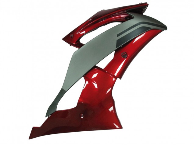 Lojas Carenagens Moto Yamaha YZF R6 2008-2016 - Vermelho Cinzento