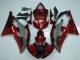 Lojas Carenagens Moto Yamaha YZF R6 2008-2016 - Vermelho Cinzento