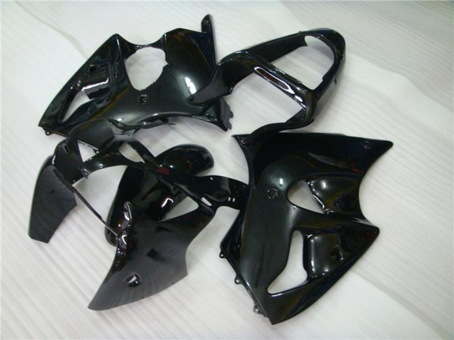 Lojas Carenagens Moto Kawasaki ZX6R 2000-2002 - Preto Brilhante